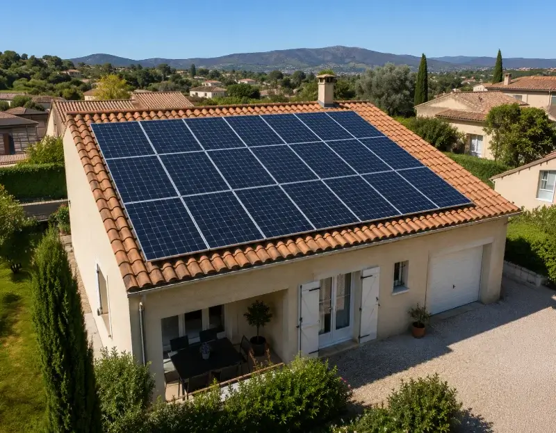 Prime à l'autoconsommation panneaux solaires Les Sauvages — aide financière de l'État